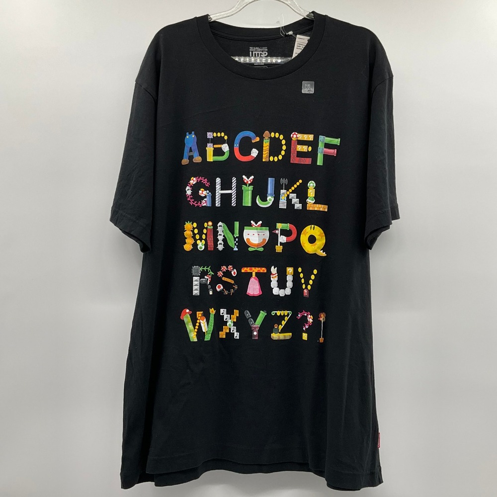Nintendo Super Mario‎ Graphic Tee XL Retro Gamer Arcade Shirt Nerdcore Geek Chic